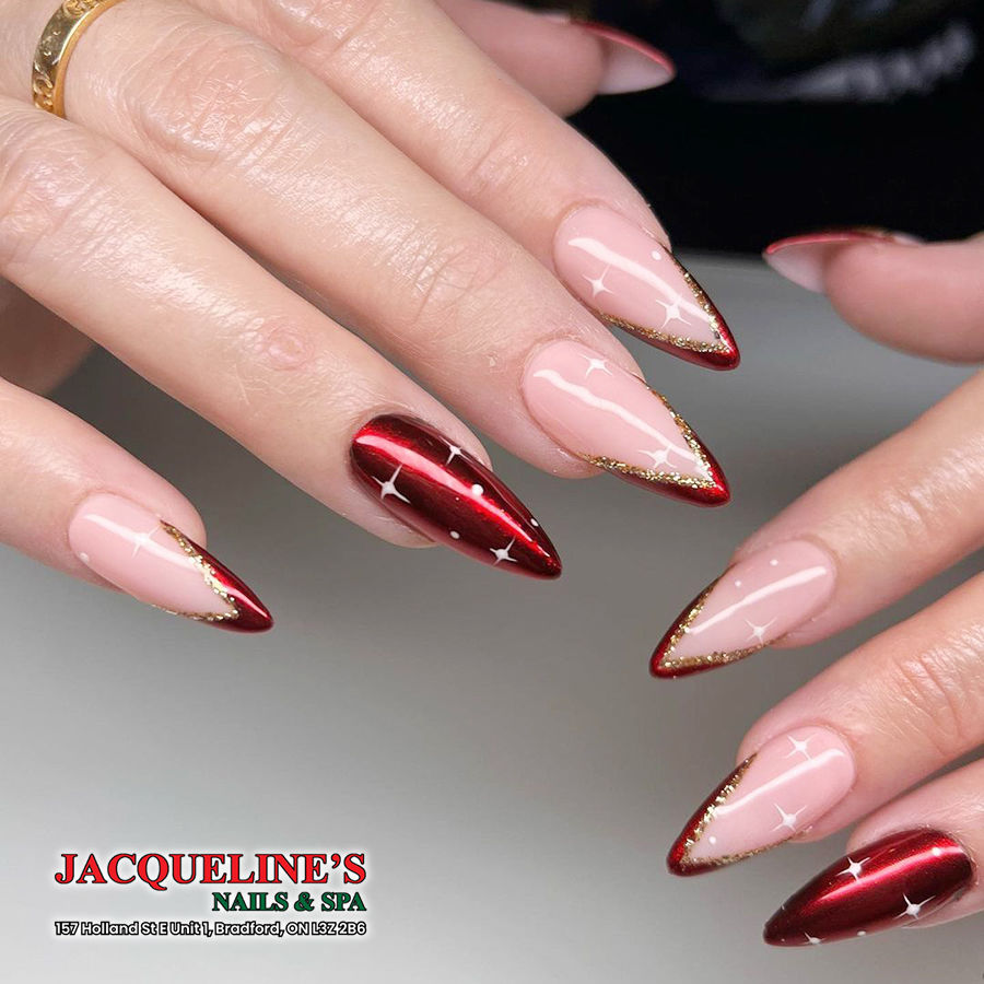 Christmas Nails at Jacqueline’s Nails and Spa
